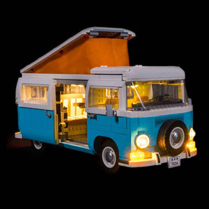 1.0 Light Kit for LEGO Volkswagen T2 Camper Van #10279