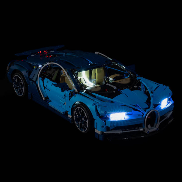 Lego technic bugatti lights on sale