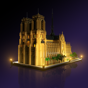 LMB 2.0 Light Kit for LEGO® Notre-Dame de Paris #21061